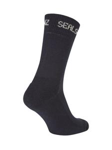 Sealskinz Suffield Solo Merino fietssok navy unisex L