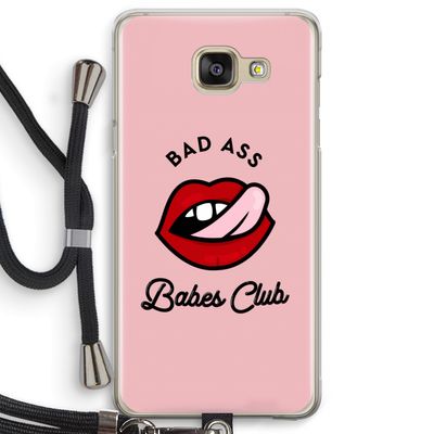 Badass Babes Club: Samsung Galaxy A5 (2016) Transparant Hoesje met koord