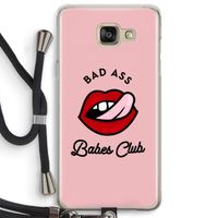 Badass Babes Club: Samsung Galaxy A5 (2016) Transparant Hoesje met koord