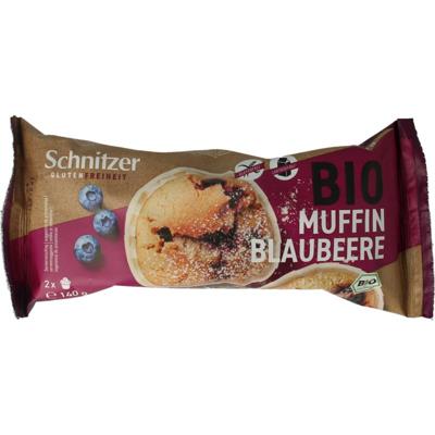Schnitzer Muffin bosbessen bio