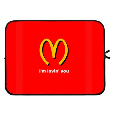 I'm lovin' you: Laptop sleeve 15 inch