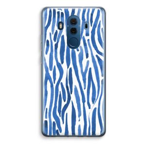 Blauwe nerven: Huawei Mate 10 Pro Transparant Hoesje
