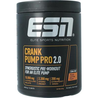 ESN crank pump pro 2.0 peach tea