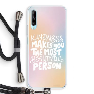 The prettiest: Huawei P Smart Pro Transparant Hoesje met koord