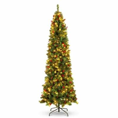 Kerstboom DKD Home Decor Groen Metaal Polyethyleen Plastic 1 x 1 x 150 cm 70 x 70 x 150 cm