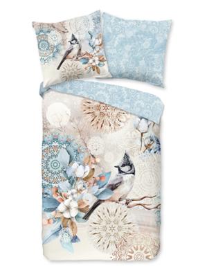 HIP Dekbedovertrek "mandala's en een vogel" - Multi - (135x200 cm) - Katoen Flanel HIP Dekbedovertrek "mandala's en een vogel" - Multi - (135x200 cm) - Katoen Flanel