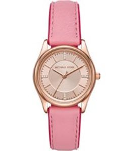 Horlogeband Michael Kors MK2817 Leder Roze 18mm