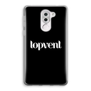 Topvent Zwart: Honor 6X Transparant Hoesje