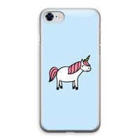 Eenhoorn: iPhone 8 Transparant Hoesje Eenhoorn: iPhone 8 Transparant Hoesje