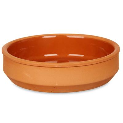 La Dehesa Tapas / Creme brulee schaaltjes - 4x stuks - terracotta/bruin - 16 x 4 cm - Hapjes La Dehesa Tapas / Creme brulee schaaltjes - 4x stuks - terracotta/bruin - 16 x 4 cm - Hapjes