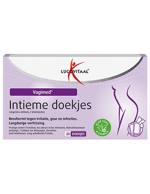 Lucovitaal Vagimed intieme doekjes (20 st)