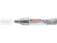 Edding 5000 Acrylic Marker Broad permanente marker Beitelvormige punt Zilver 1 stuk(s) - thumbnail