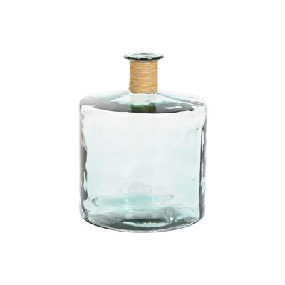 Vaas Home ESPRIT Transparant Russen Gerecycled glas Natuurlijk 35 x 35 x 45 cm