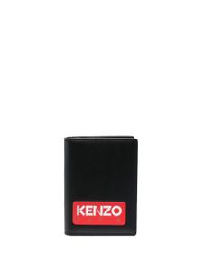 Kenzo portefeuille pliant à patch logo - Noir