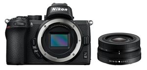 Nikon Z 50 + 16-50mm dx MILC 20,9 MP CMOS 5568 x 3712 Pixels Zwart