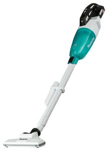 Makita CL001GZ12 | Steelstofzuiger | 40 V Max | Witte uitvoering met blauwe transparante capsule | Body | zonder accu&apos;s en lader