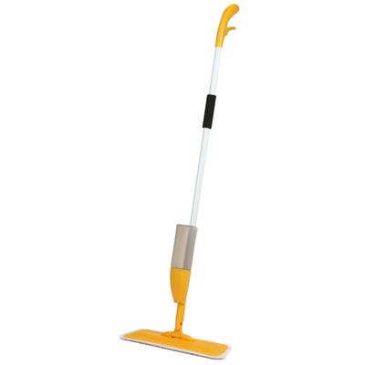 Urban Living Vloerwisser - microvezel - oranje - verstelbaar - dweil - mop - schoonmaken