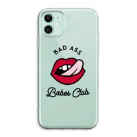 Badass Babes Club: iPhone 11 Transparant Hoesje