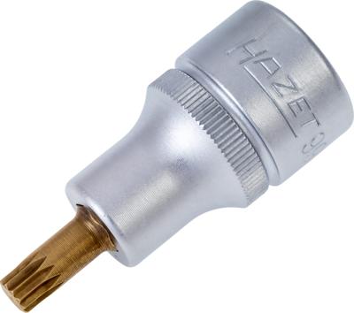 HAZET Dopsleutelbit 990-6 · 1/2 inch (12,5 mm) vierkant hol · Binnenveeltandprofiel XZN · SW M6