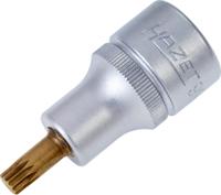 HAZET Dopsleutelbit 990-6 · 1/2 inch (12,5 mm) vierkant hol · Binnenveeltandprofiel XZN · SW M6