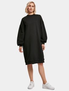 Urban Classics / jurk Ladies Organic Oversized Midi in zwart