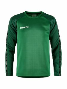 Craft 1912736 Squad 2.0 Crewneck Jr - Team Green/Ivy - 146/152