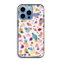 Terrazzo Memphis Pink: iPhone 13 Pro Biologisch afbreekbaar hoesje