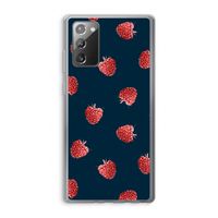 Framboosjes: Samsung Galaxy Note 20 / Note 20 5G Transparant Hoesje