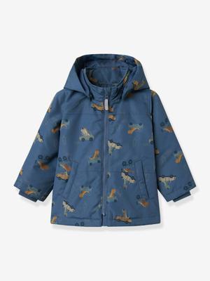 Jas met capuchon voor jongens NAME IT indigoblauw