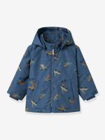 Jas met capuchon voor jongens NAME IT indigoblauw