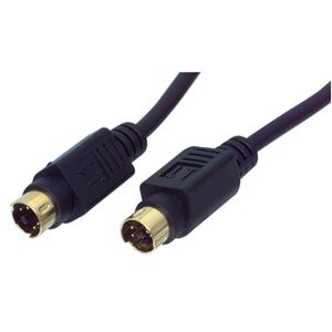 Valueline CABLE-524/15 S-videokabel 15 m S-Video (4-pin) Zwart