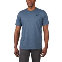 Milwaukee HT SS BLU S T-shirt Hybrid short sleeve blue S - 4932492973