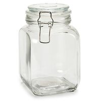 Vivalto Weckpot/inmaakpot - Caja - 1.2L - glas - beugelsluiting - D11 x H17 cm   - - thumbnail