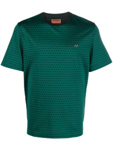 Missoni t-shirt en coton à motif monogrammé - Vert