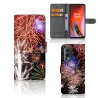 OnePlus Nord 2 5G | Wallet Case | met Pasjes | Vuurwerk