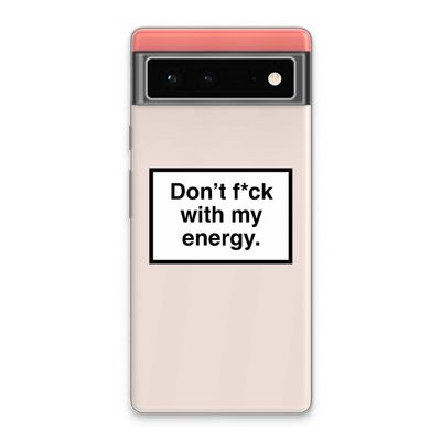 My energy: Google Pixel 6 Transparant Hoesje