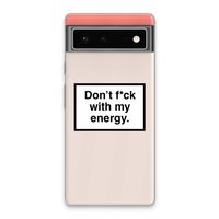 My energy: Google Pixel 6 Transparant Hoesje