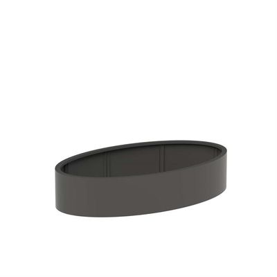 Adezz: Aluminium Ellipse AEL4 Plantenbak - Aluminium