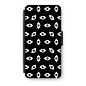 Eyes pattern: iPhone 8 Flip Hoesje