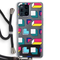 8-bit N°7: Oppo Find X3 Pro Transparant Hoesje met koord