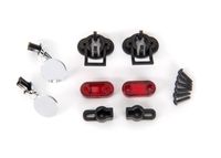 Traxxas Side mirrors (left & right)/ mounts (2)/ tail light lens (2)/ retainers (2)/ 1.6x7 BCS (self-tapping) (6) (fits #9333 or 9335 body) (TRX-9339) - thumbnail