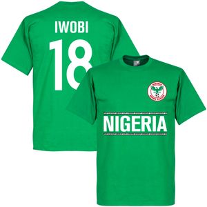 Nigeria Iwobi 18 Team T-Shirt