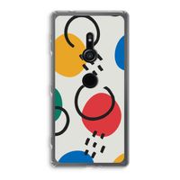 Illustratieve pop 3: Sony Xperia XZ2 Transparant Hoesje Illustratieve pop 3: Sony Xperia XZ2 Transparant Hoesje