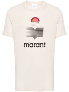 MARANT t-shirt Karman en lin - Tons neutres