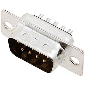 encitech DB09-SP 2101-0180-01 D-sub male connector 180 ° Aantal polen: 9 Soldeerkelk 1 stuk(s) Tray