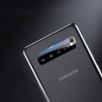 Zachte Fiber terug camera lens film gehard glas film voor Galaxy S10