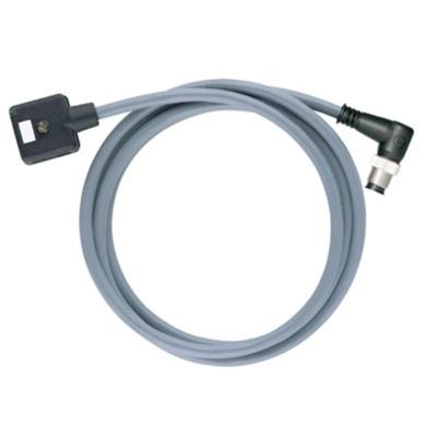 Weidmüller 1857730300 Sensor/actuator connector, geassembleerd M12 Aantal polen (sensoren): 3 Stekker, haaks 3.00 m 1 stuk(s)
