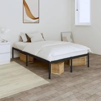 Bedframe metaal zwart 120x200 cm