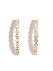 Zoë Chicco créoles en or 14ct pavées de diamants