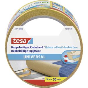 tesa UNIVERSAL 56171-00003-11 Dubbelzijdige tape Wit (l x b) 10 m x 50 mm 1 stuk(s)